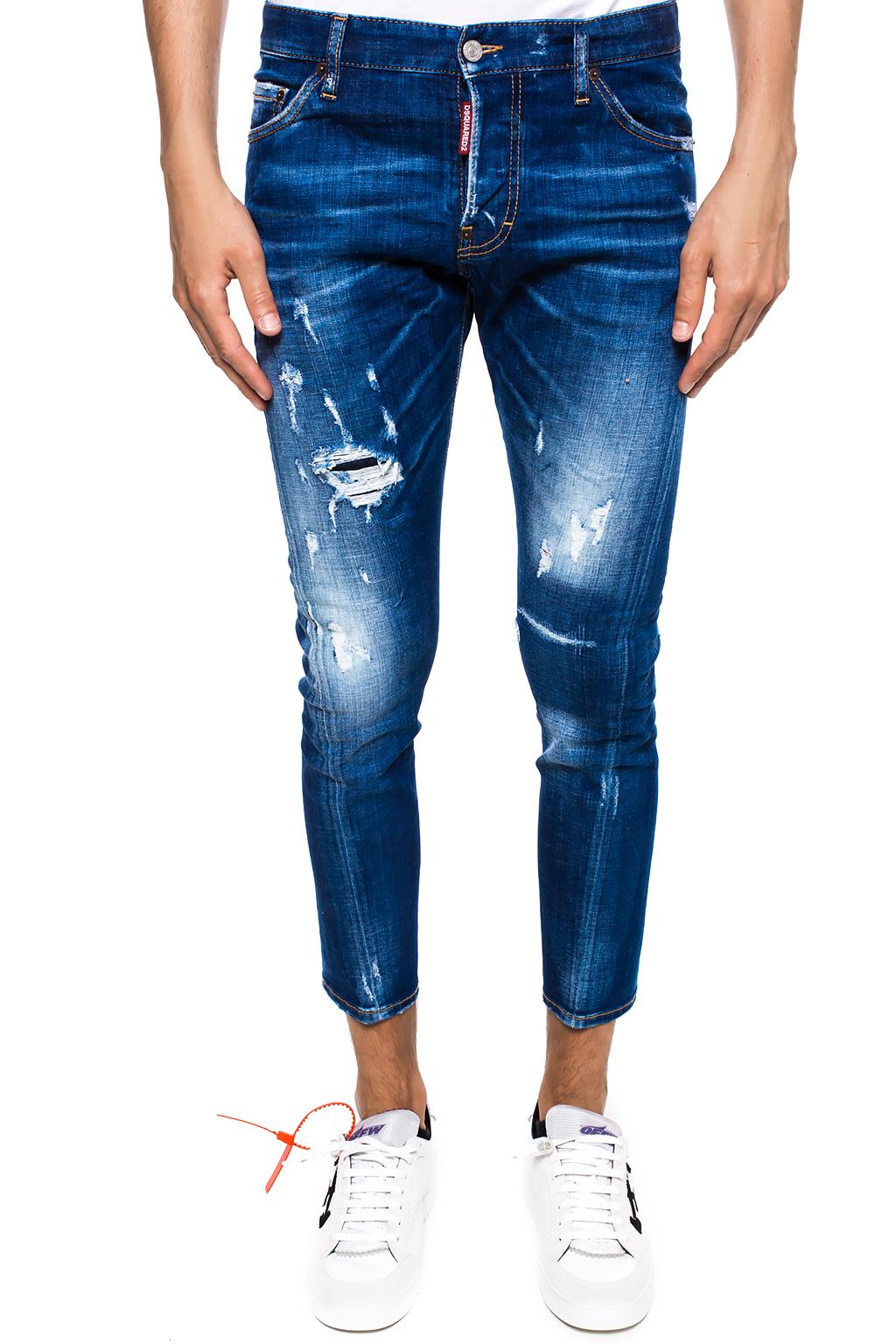 Dsquared2 'Sexy Twist Jean' distressed jeans | Men's | Vitkac